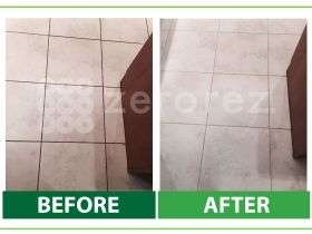 Tile Cleaning Before and After